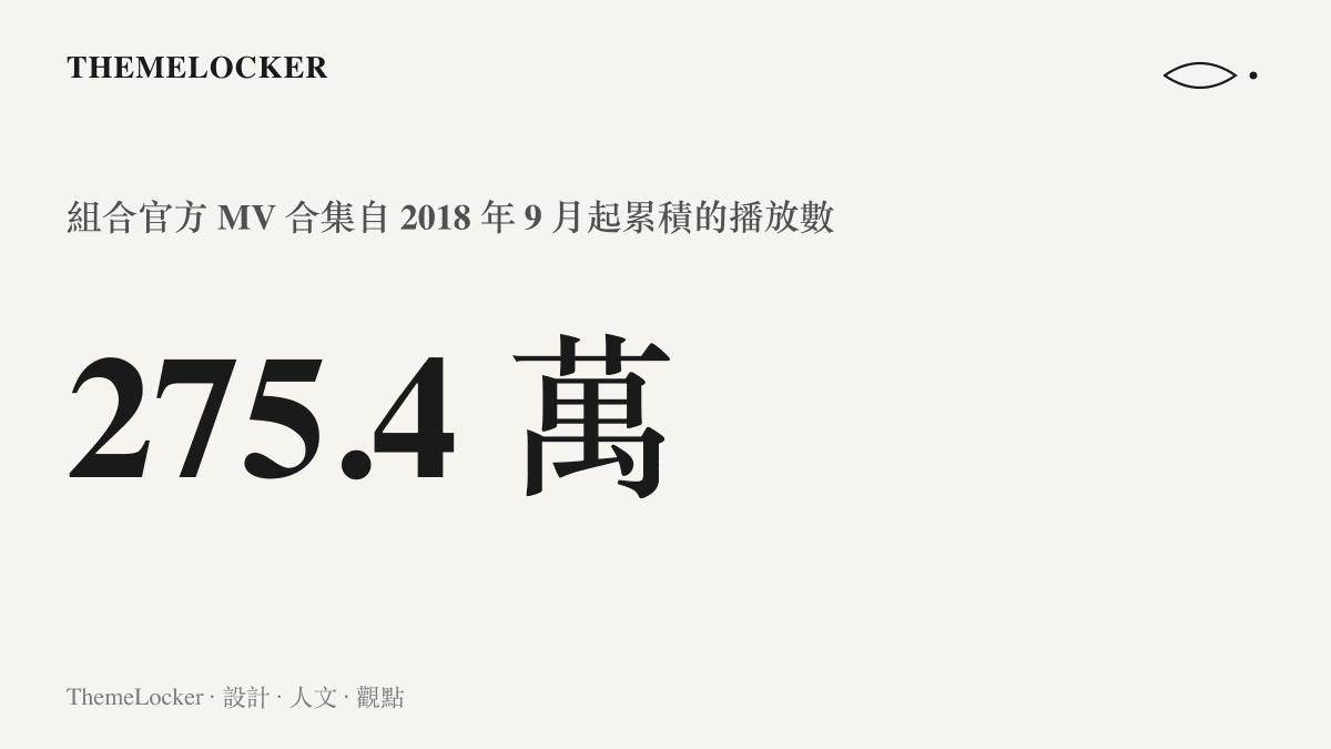 組合官方 MV 合集自 2018 年 9 月上架以來累積 275.4 萬次播放，遠高於主打曲 Stay 新上架各版本的三四位數播放量