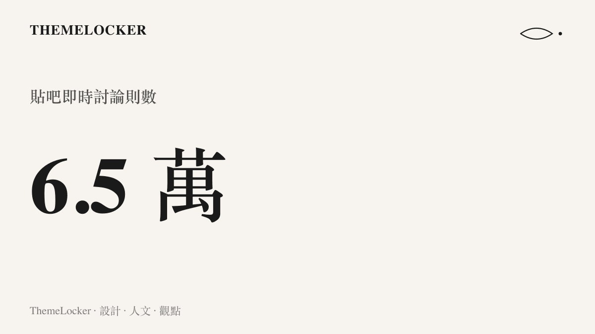統計圖卡呈現死神決戰魔改話題在百度貼吧累積超過六萬五千則即時討論的熱度規模