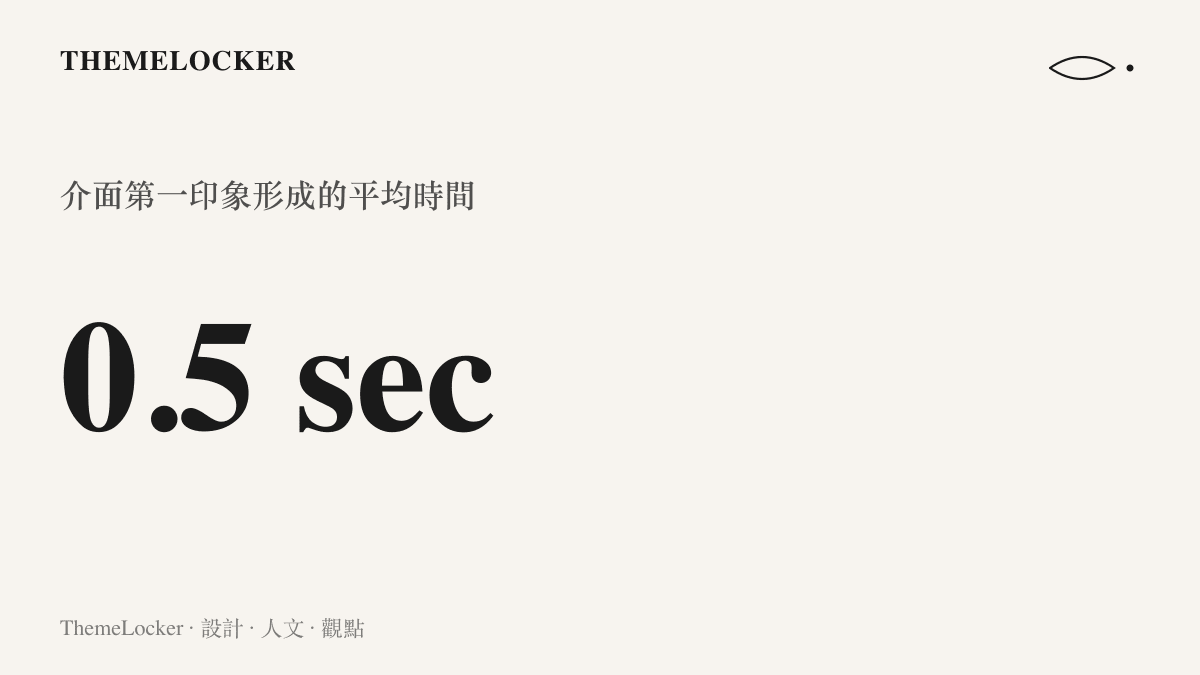 統計數字顯示人們在零點五秒內就會對通訊軟體的個人檔案產生第一印象