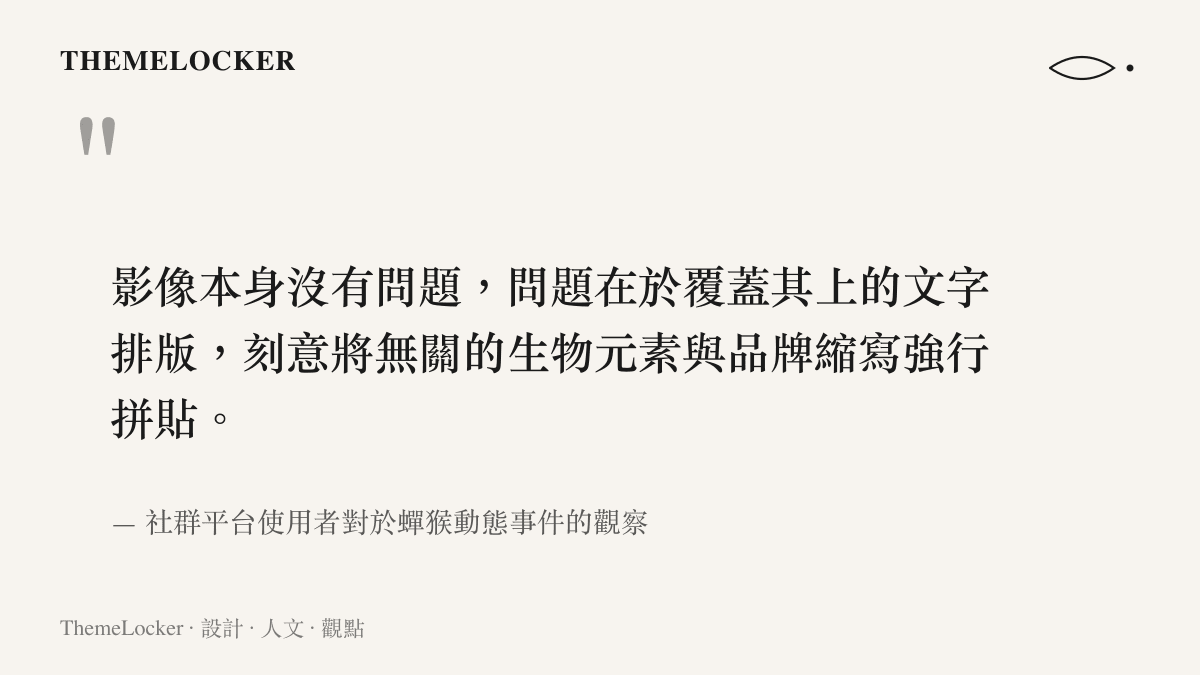 引述使用者對於影像與文字排版強行拼貼的觀察