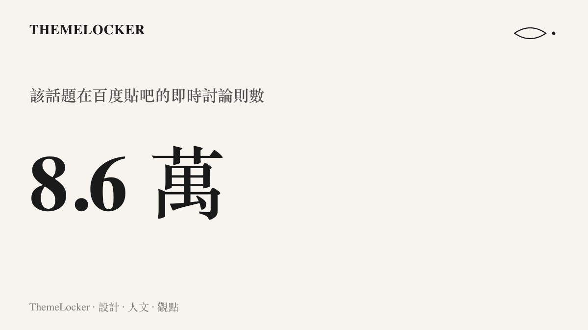 統計圖卡呈現孫女送紙殼祝壽話題在百度貼吧累積八萬六千則即時討論的熱度規模