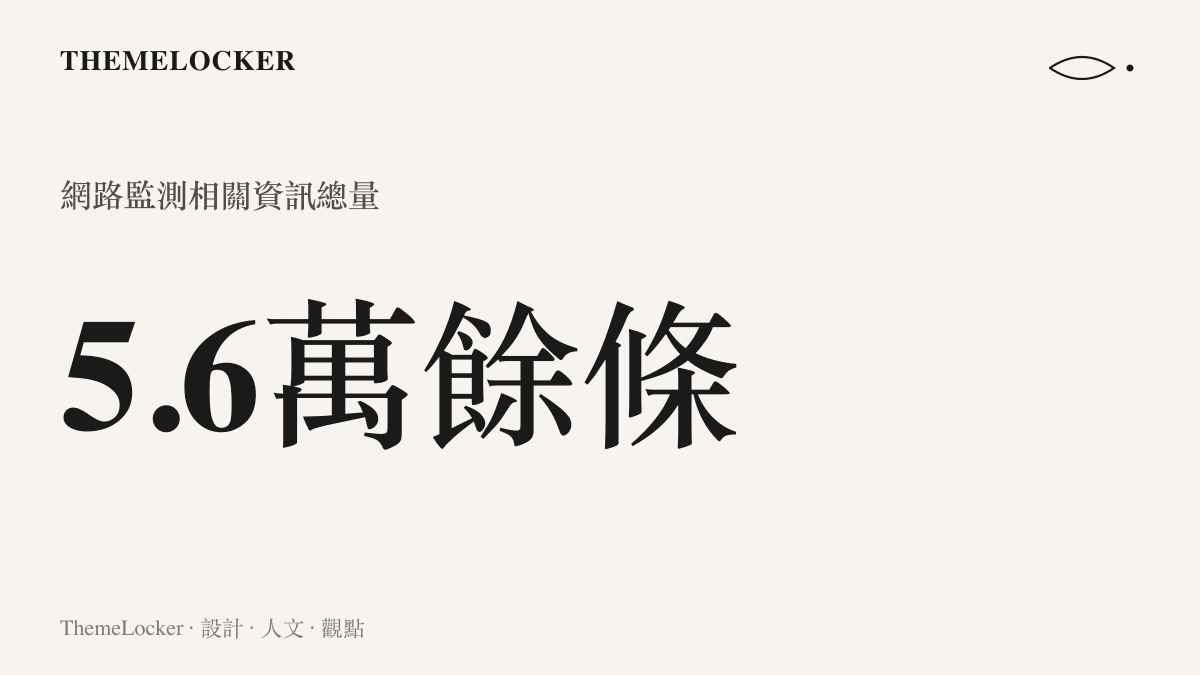 統計圖卡呈現鴻蒙智行監測到超過五點六萬條與竹知了事件相關的網路資訊總量