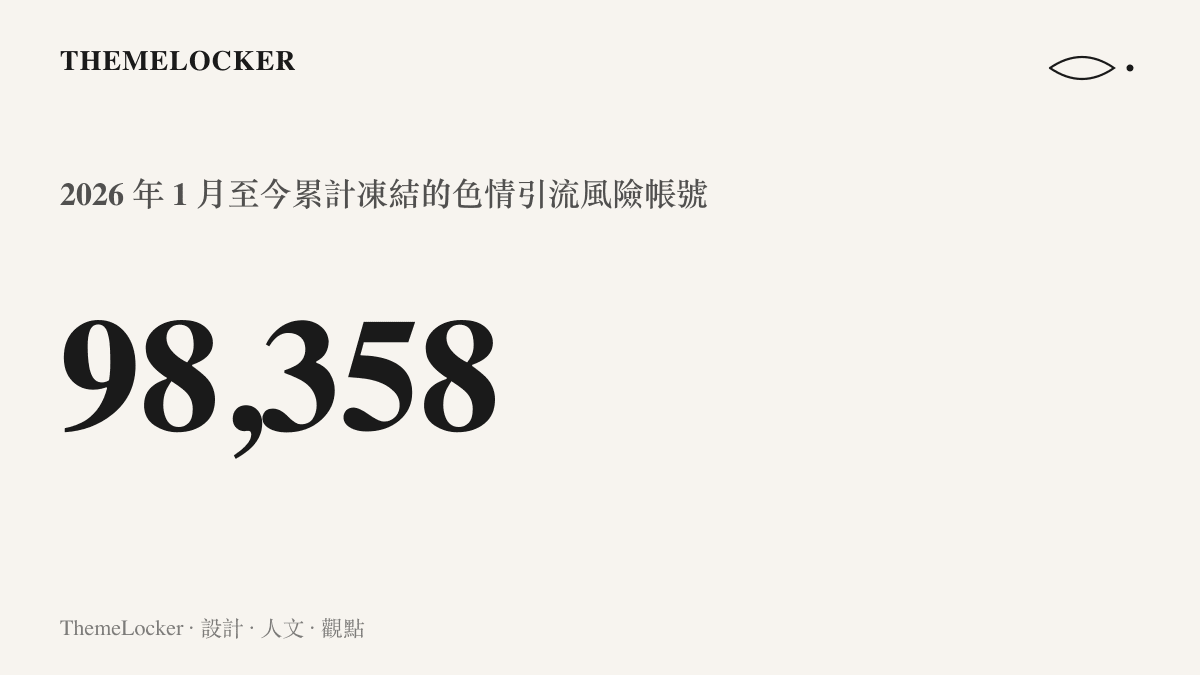 圖中主要數字 98,358，代表閒魚自 2026 年 1 月以來累計凍結的色情引流風險帳號數量，圖說補充同期警企協同打擊 15 個色情團夥、排查商品上千萬件