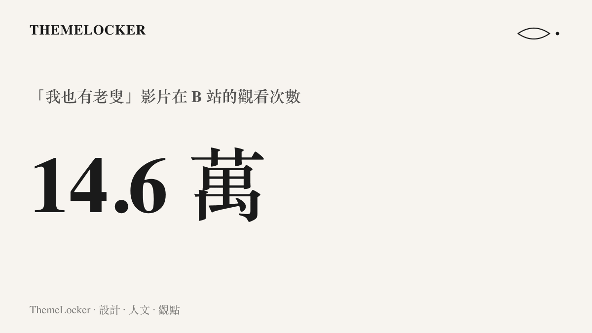 統計圖卡呈現標題為「我也有老叟」的 B 站影片累積約十四萬六千次觀看，標示這個圍棋流行梗單支影片的傳播規模