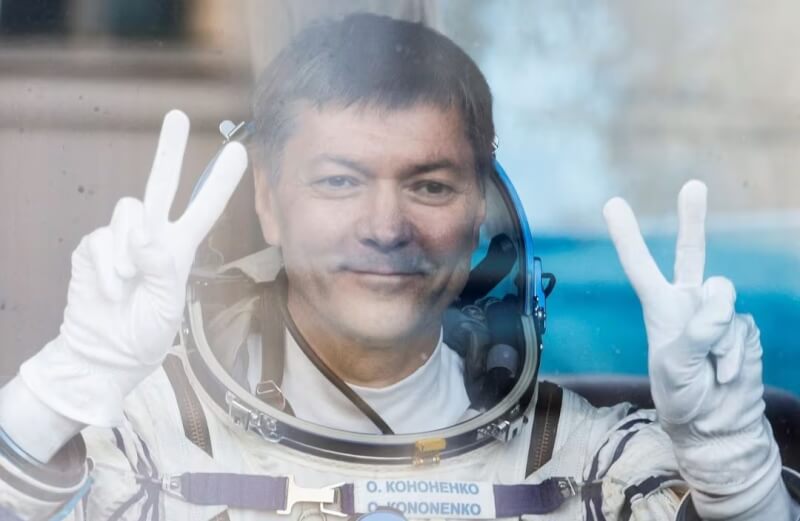 俄羅斯太空人柯諾年科預計將於4日創下太空飛行總持續時間近2年半的世界紀錄。（路透社）