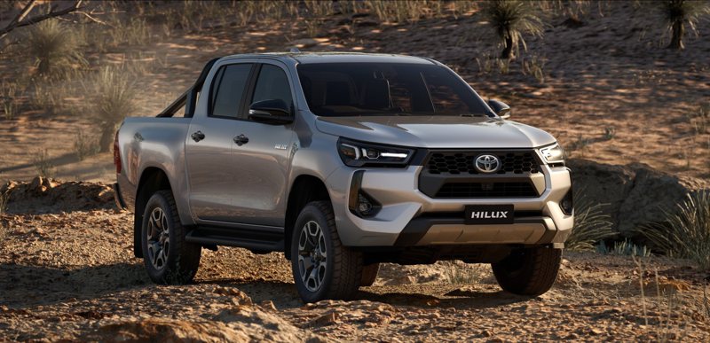 2024澳規Toyota Hilux小改款。 圖／Toyota