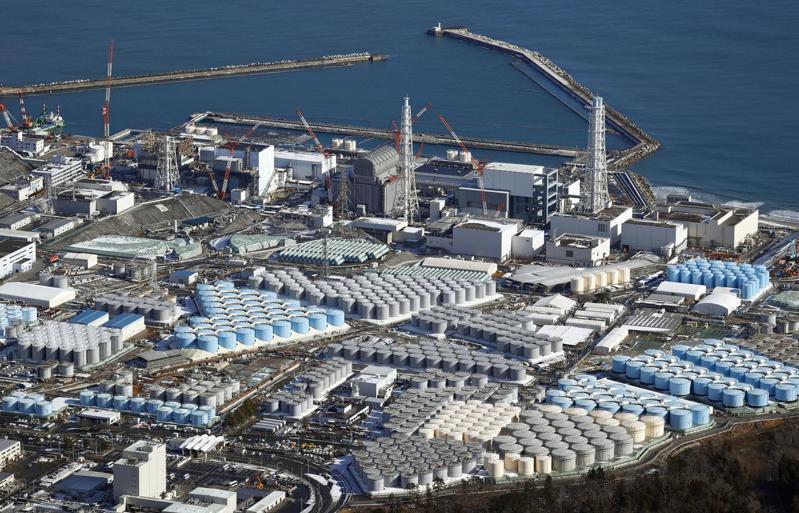 福島核電廠將於228本周三排放第4批次含氚廢水排放作業。圖／美聯社