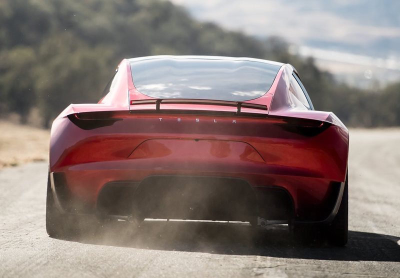 Tesla Roadster Concept。 圖／Tesla